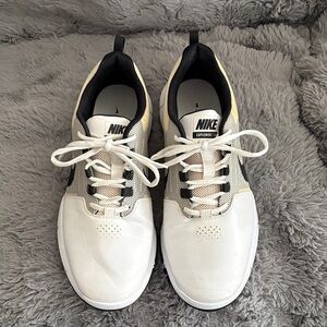 Men’s Nike Black/White/Yellow Golf Shoes